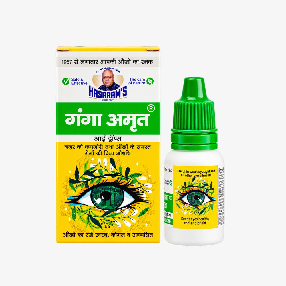 Ganga Amrit Eye Drops - Ayurvedic Eye Tonic for Everyday Eye Care