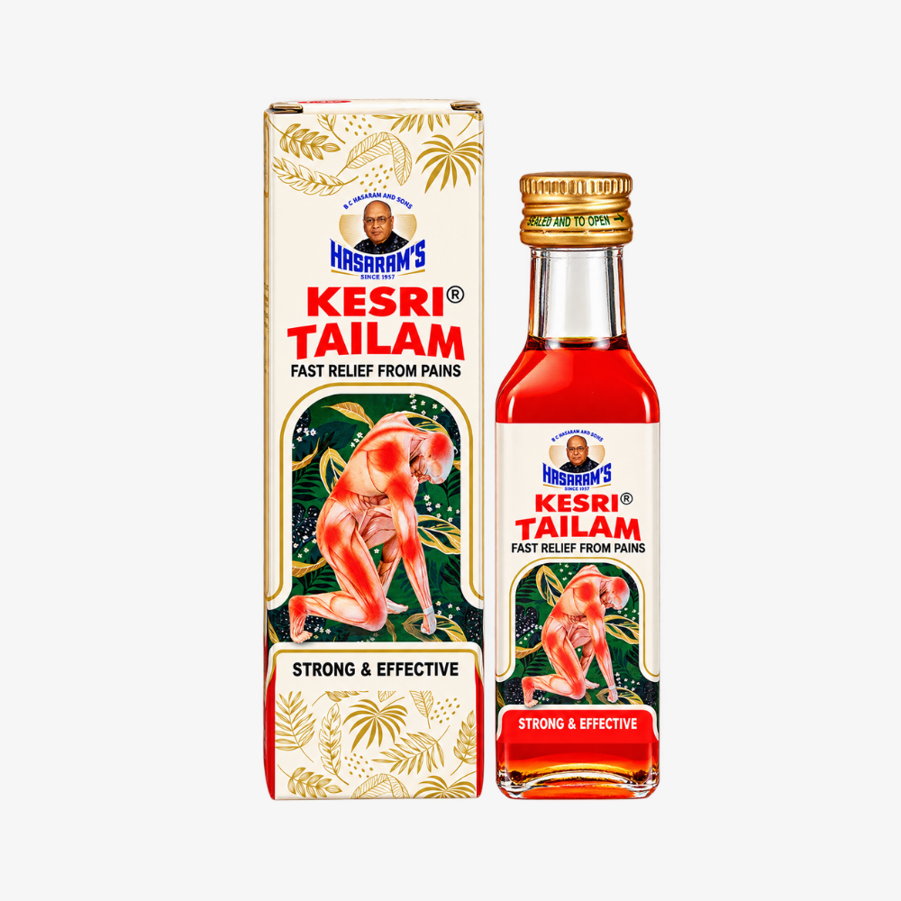 Kesri Tailam - Magnificent tailam for headache, body pain, neck