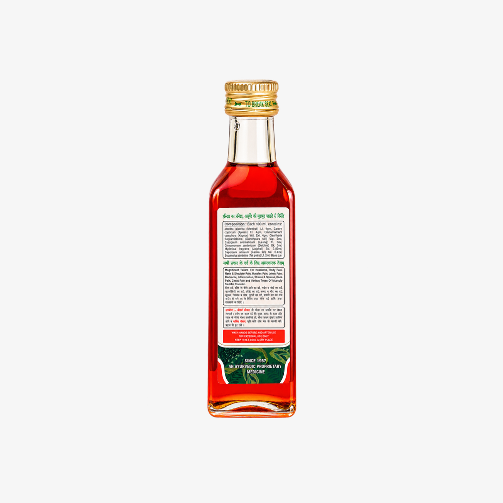 Kesri Tailam - Magnificent tailam for headache, body pain, neck