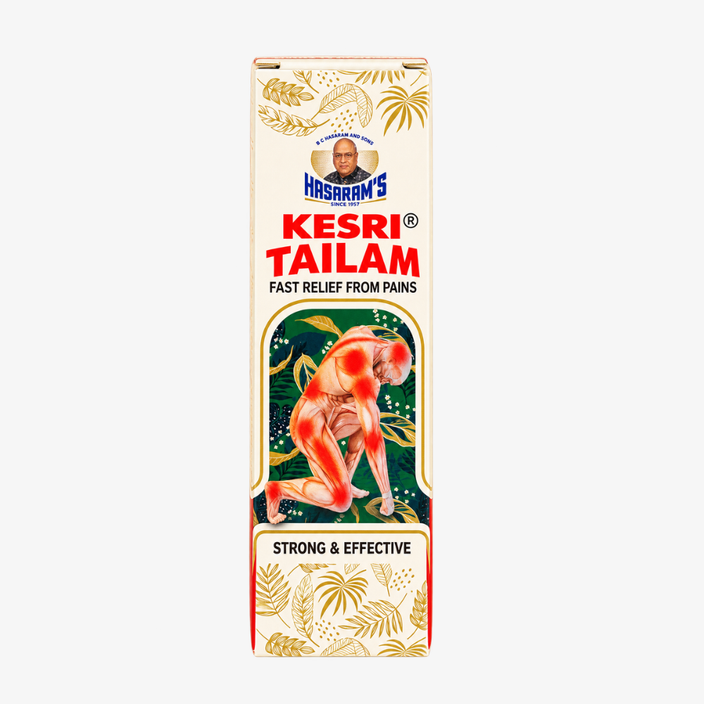 Kesri Tailam - Magnificent tailam for headache, body pain, neck