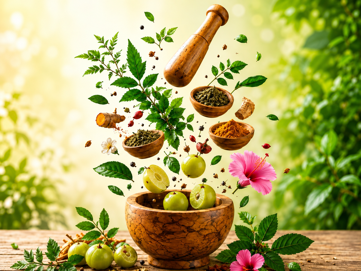 Ayurvedic herbs and ingredients