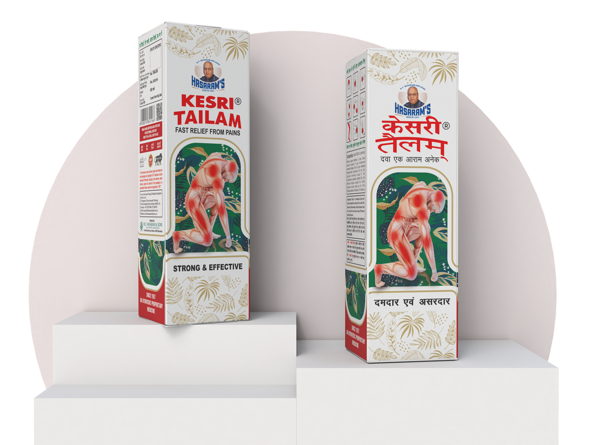 Kesri Tailam - Magnificent tailam for headache, body pain, neck
