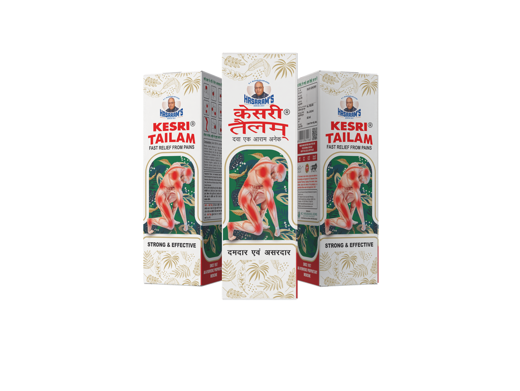 Kesri Tailam - Magnificent tailam for headache, body pain, neck