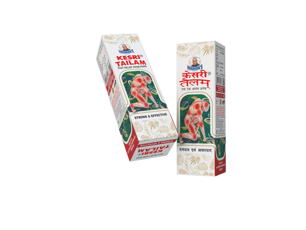 Kesri Tailam - Magnificent tailam for headache, body pain, neck