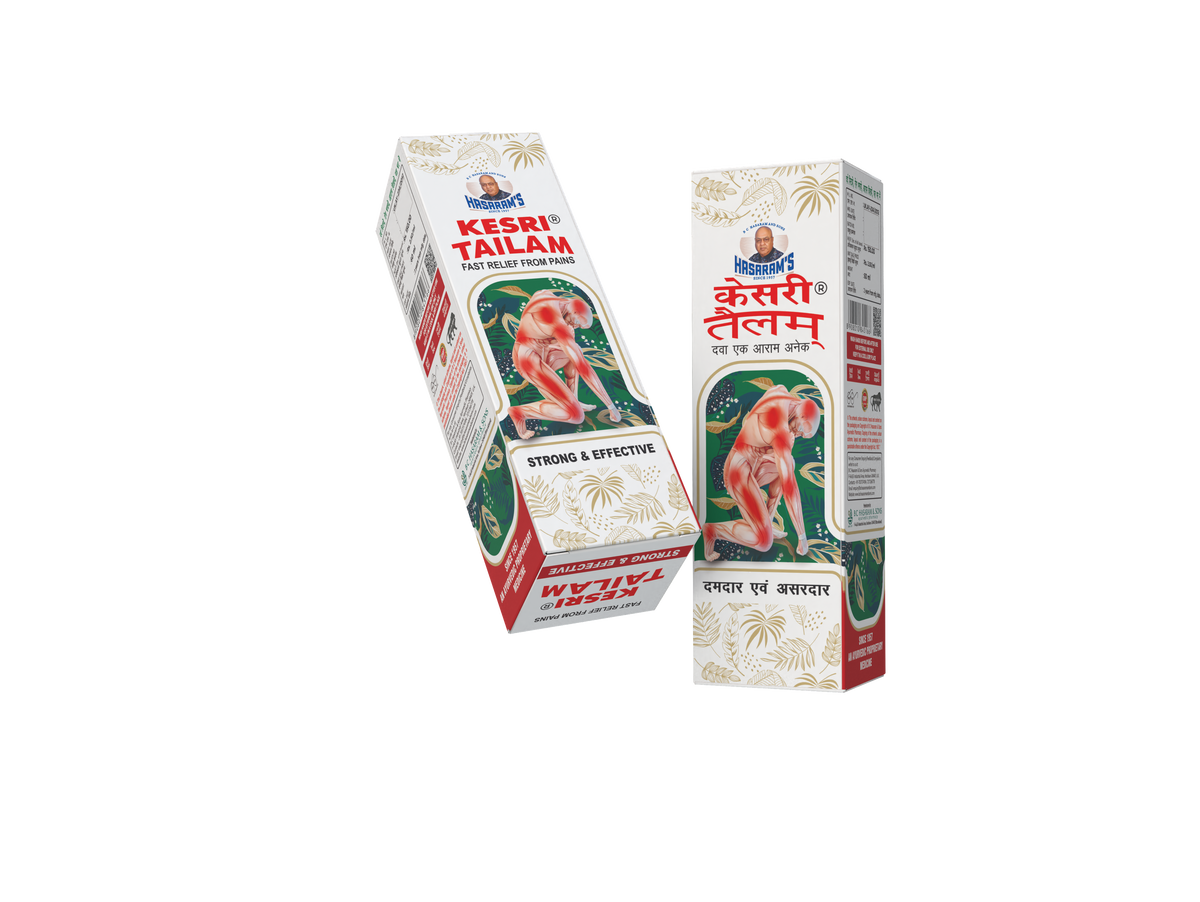 Kesri Tailam - Magnificent tailam for headache, body pain, neck