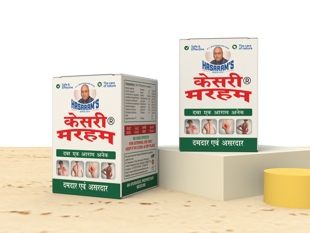 Pain Relief Package (Kesri Marham + Dard Aaram)